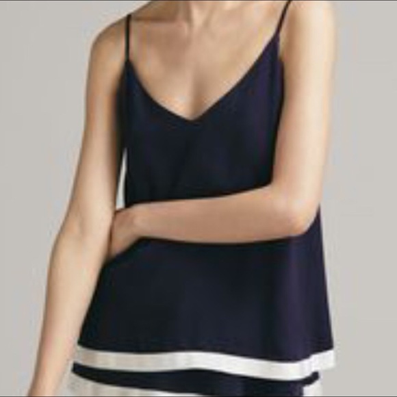 Massimo Dutti Tops - NWT Navy blue tank top